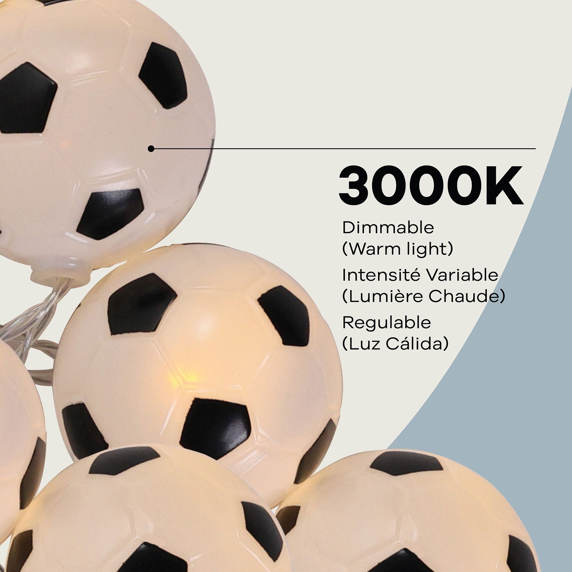 Soccer 10-Light String Light