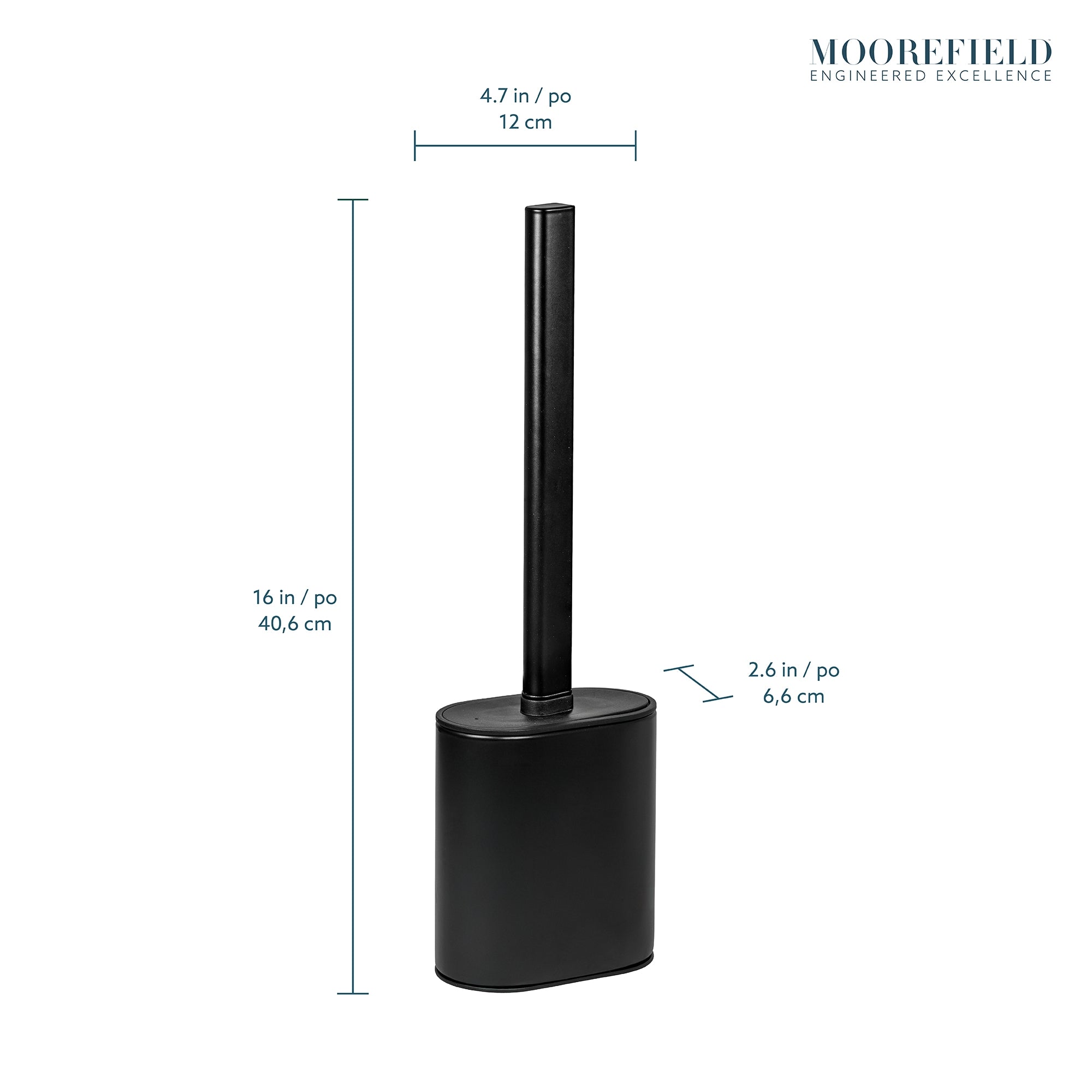 Santa Fe Oval Short Toilet Brush