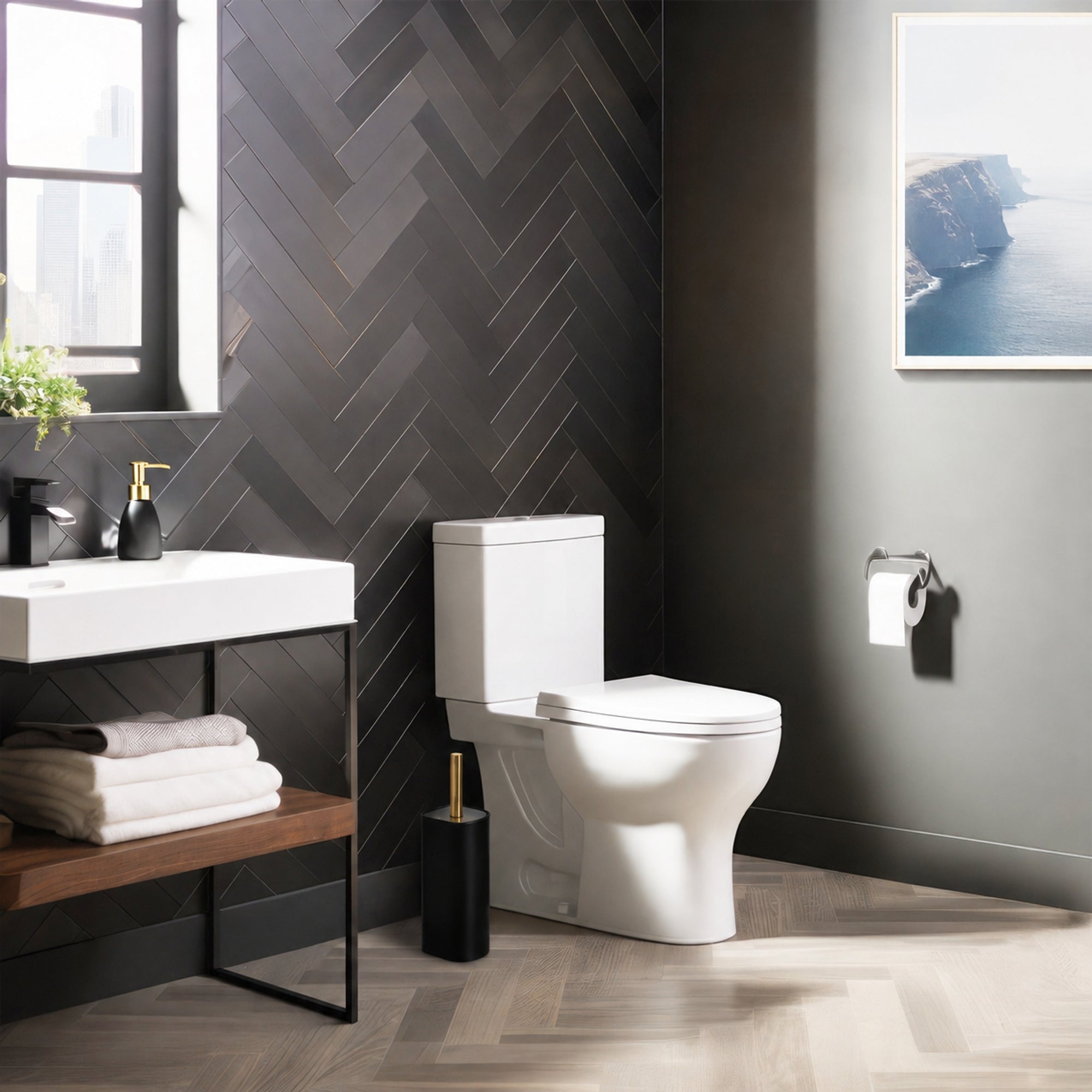 Carrava Arched Tall Tollet Brush