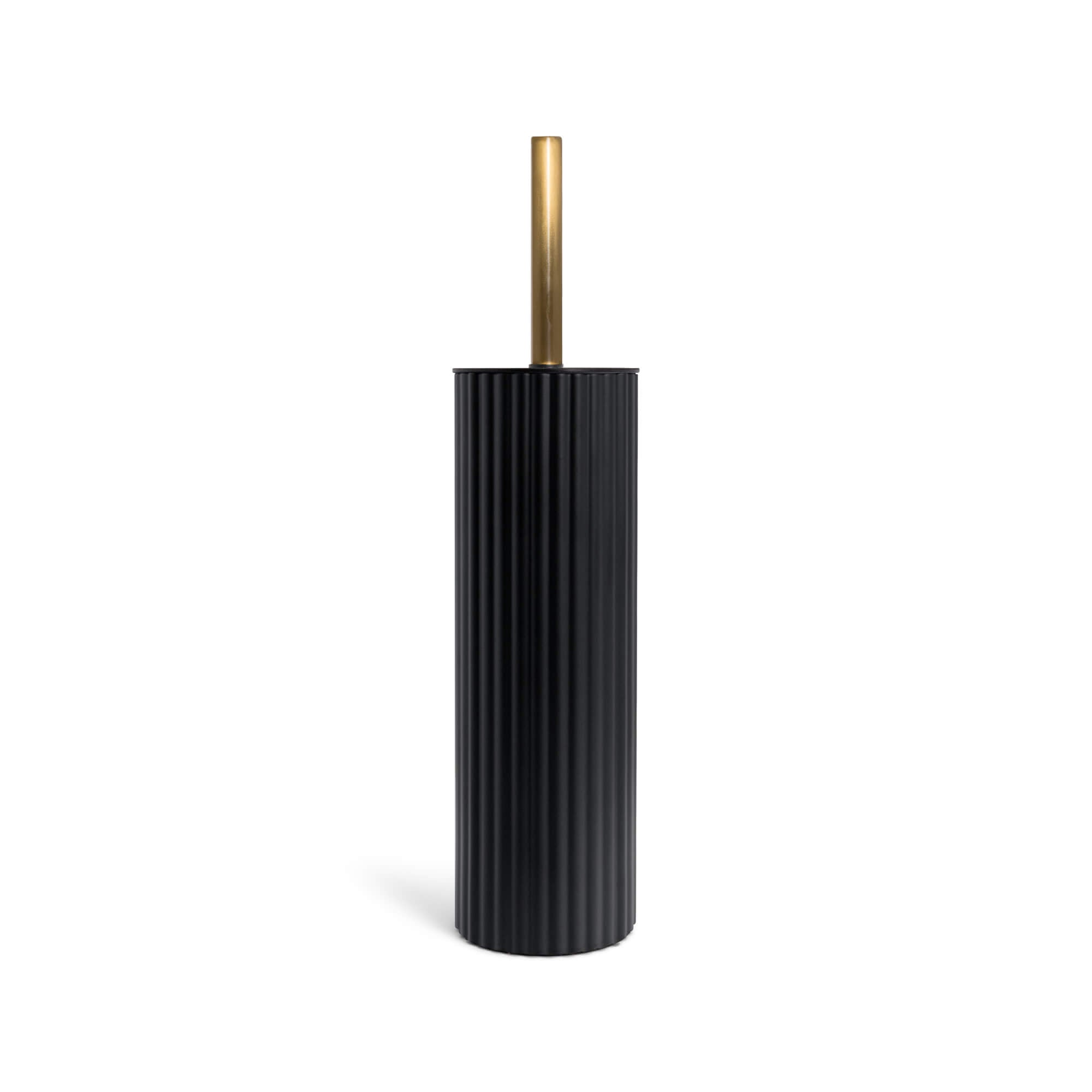 #color_Ribbed Matte Black Gold