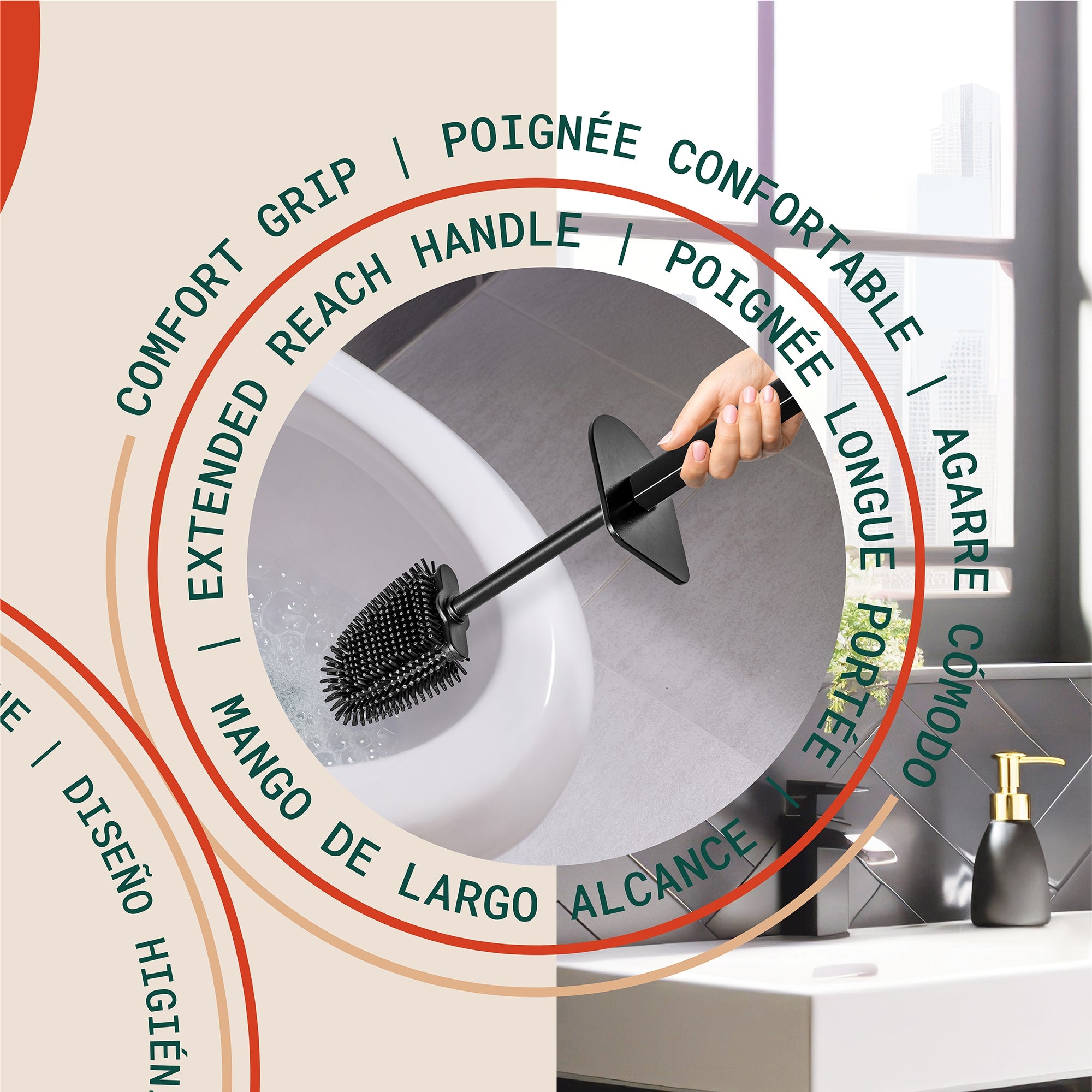 Polanco Arched Tall Tollet Brush