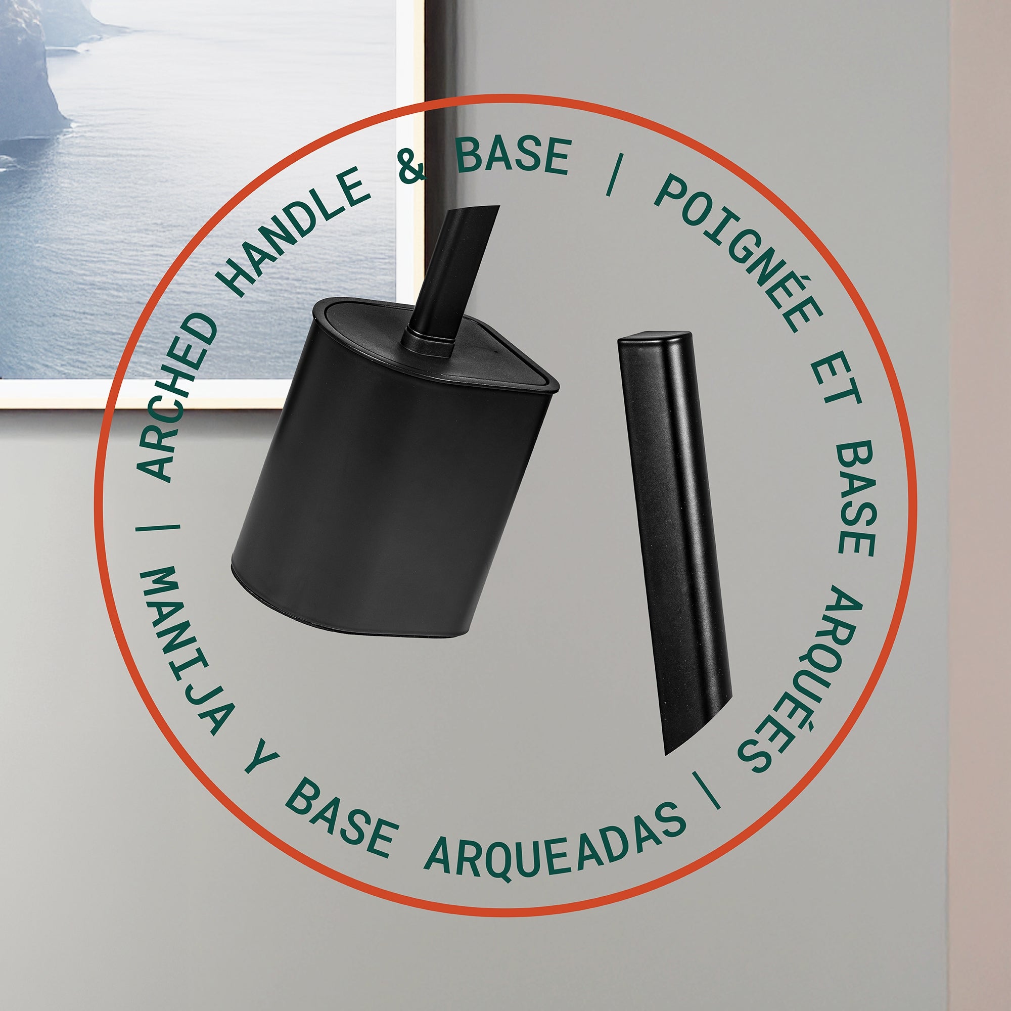 Arvia Arched Short Toilet Brush