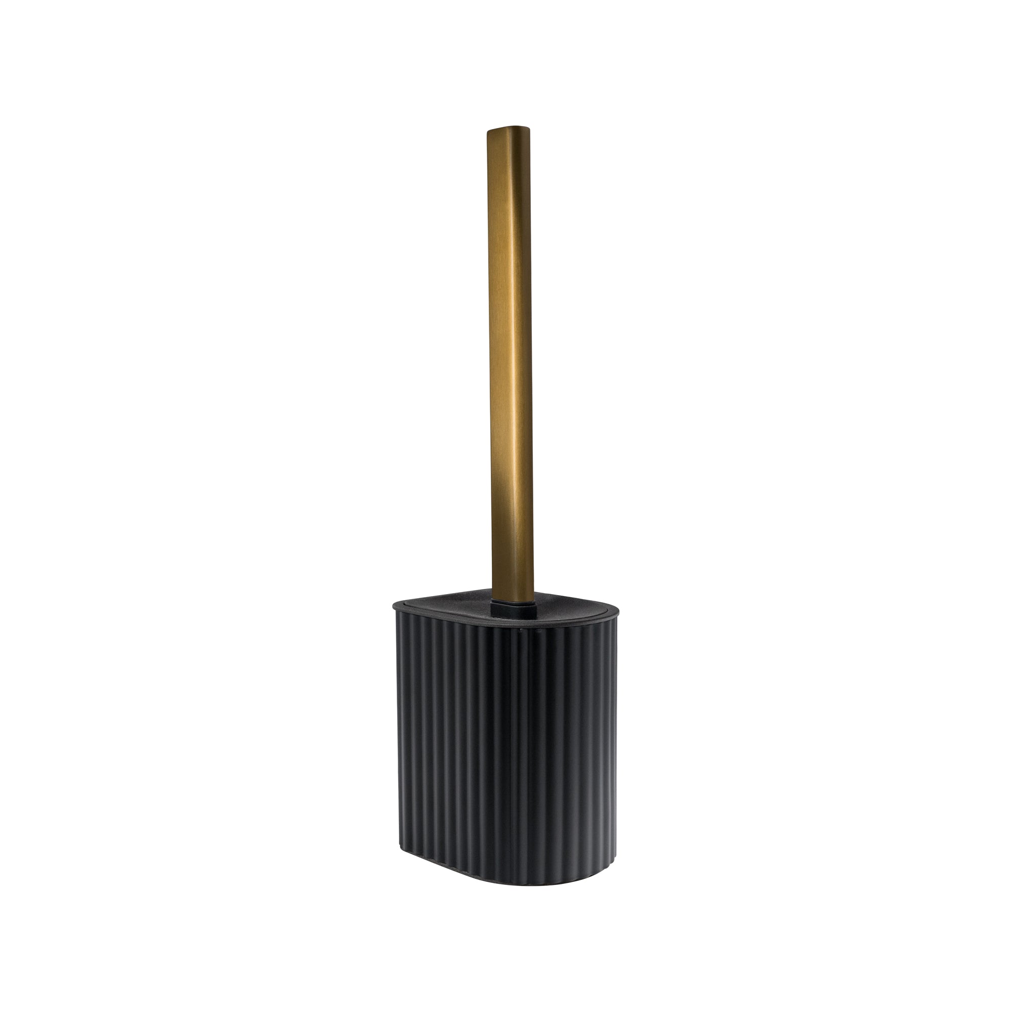 #color_Ribbed Matte Black Gold