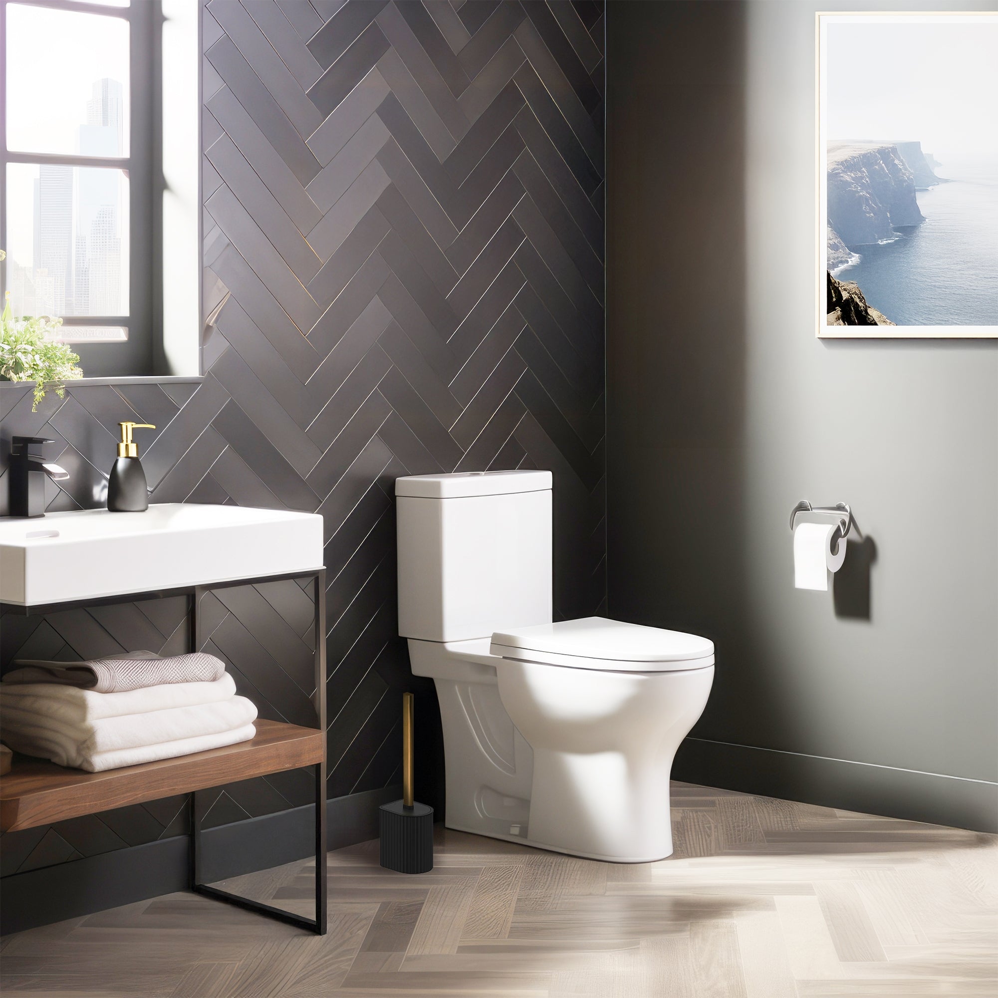 Arvia Arched Short Toilet Brush