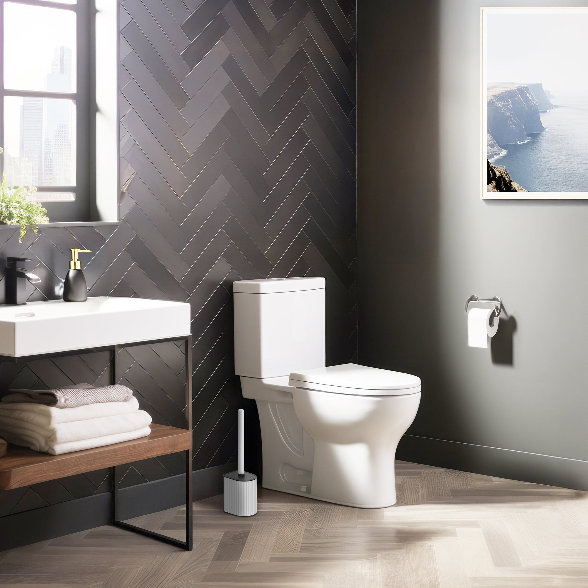 Arvia Arched Short Toilet Brush