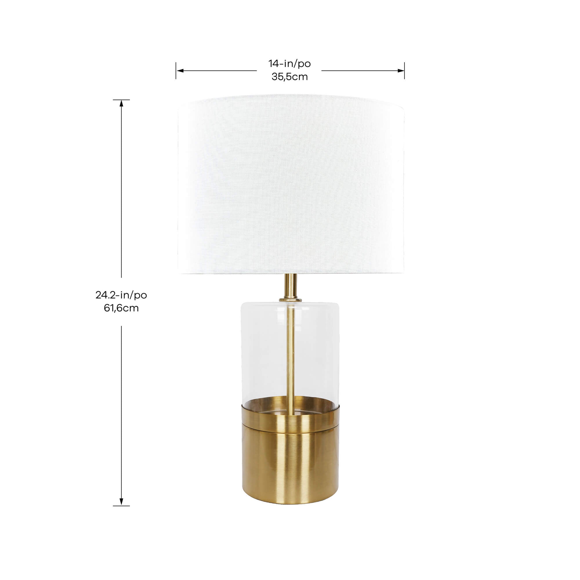 Athena 1-Light Table Lamp