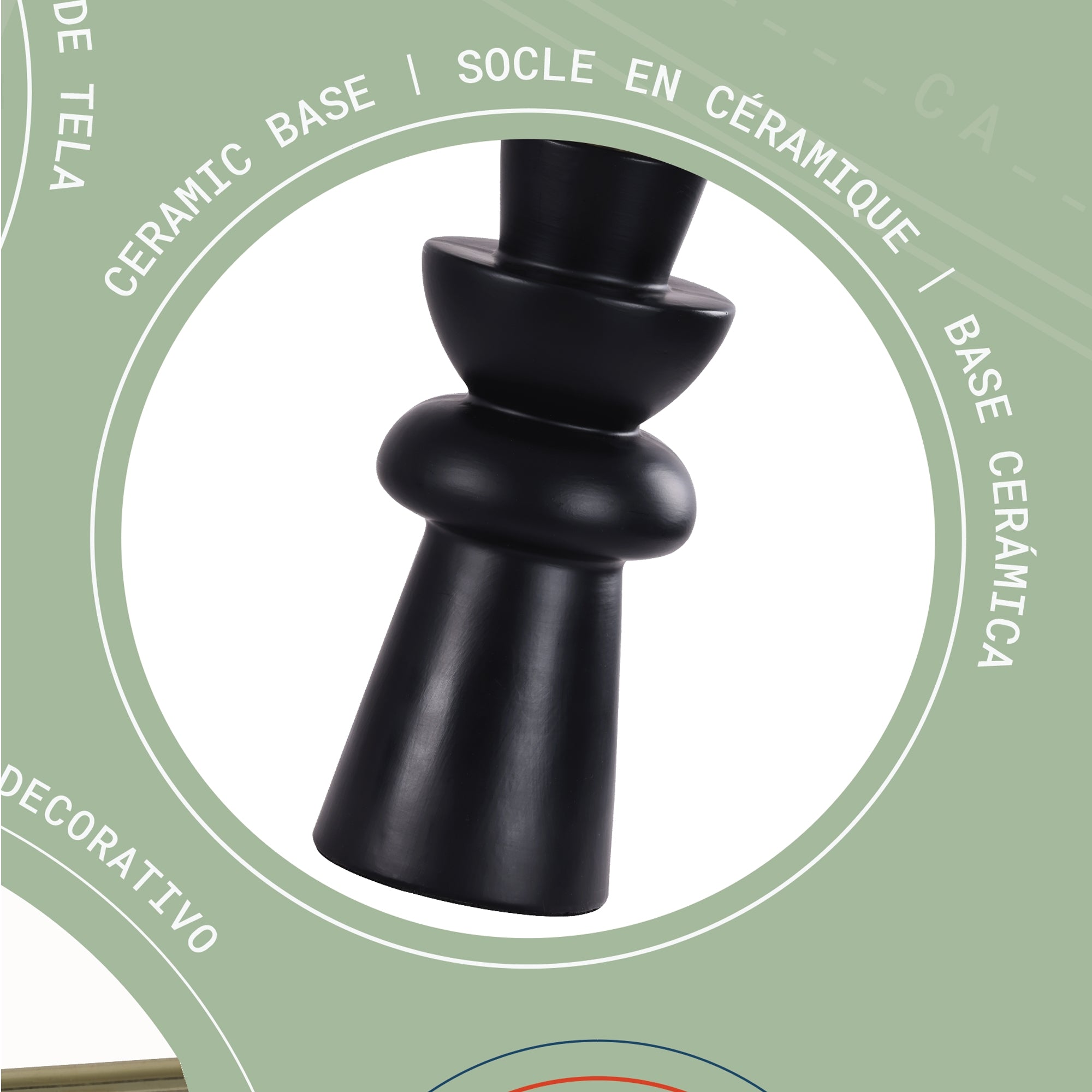 Onyx Decorative 1-Light Table Lamp