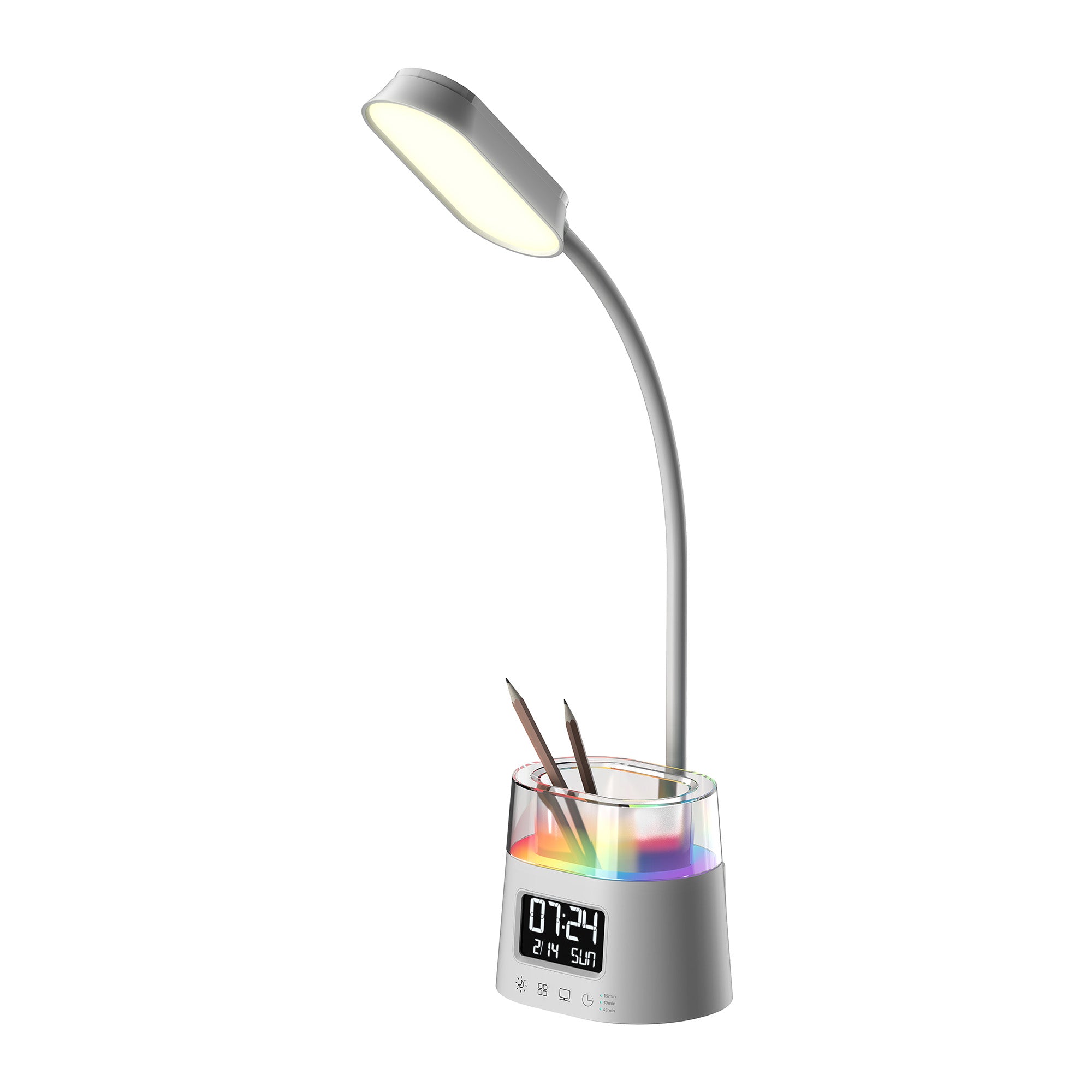 Iris LED Multifunctional Desk Lamp