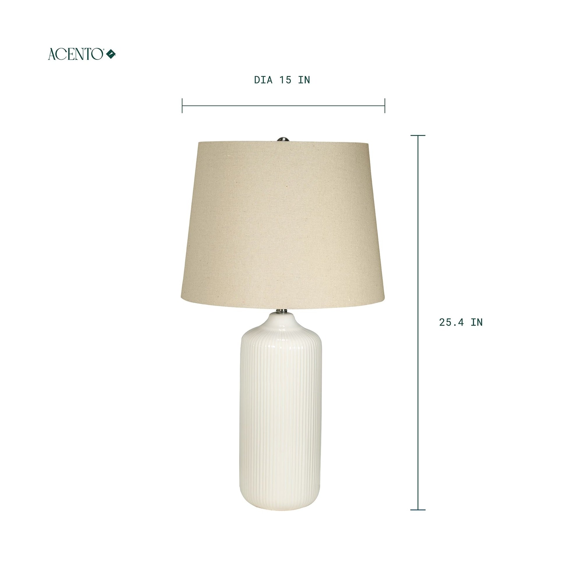 Camelia Decorative 1-Light Table Lamp