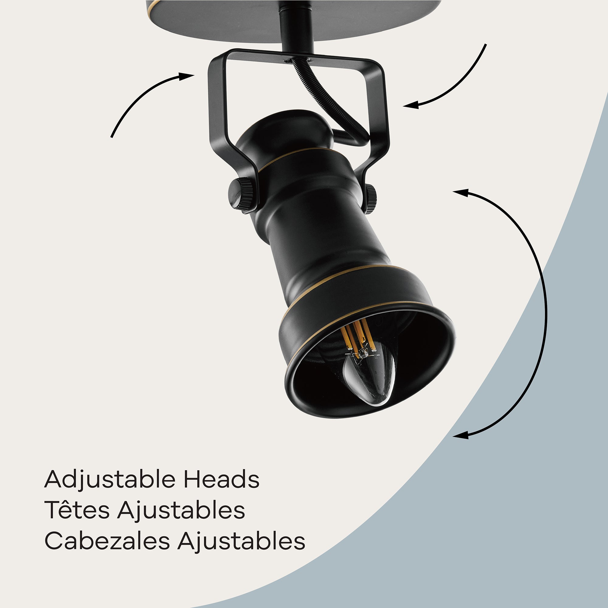 Viran 1-Light Track Lighting
