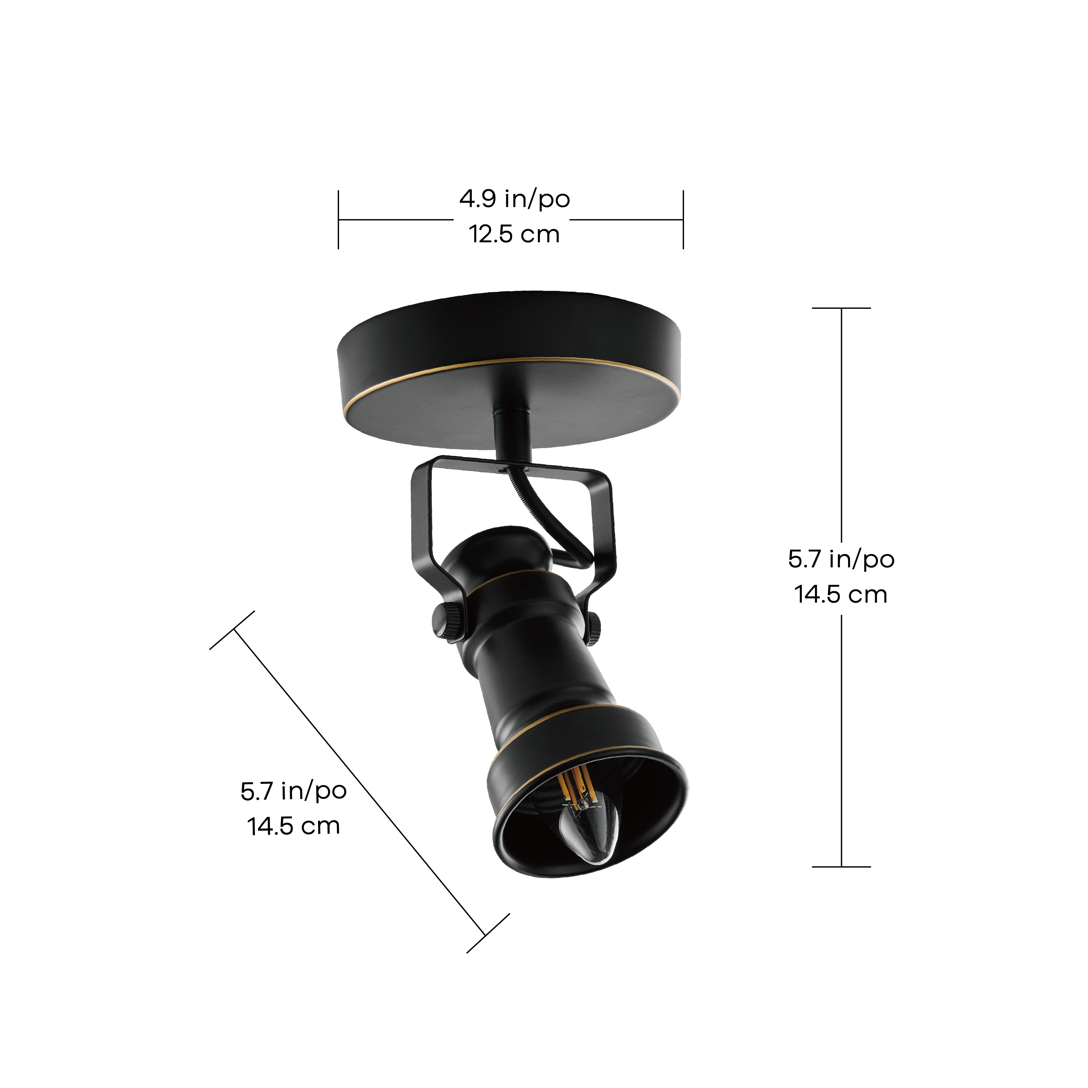 Viran 1-Light Track Lighting