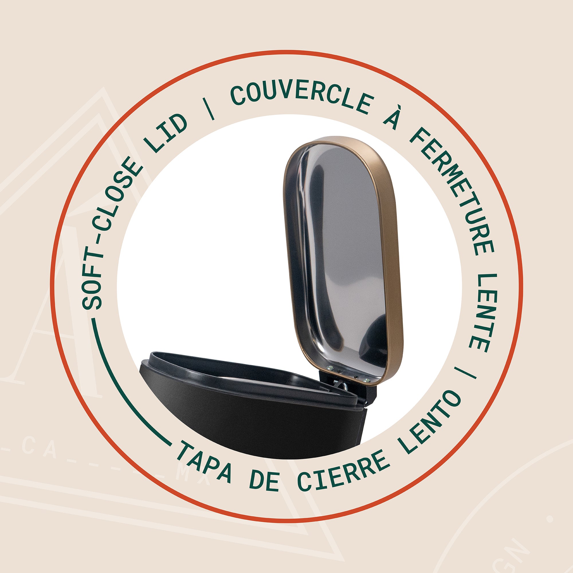 Arvia Poubelle de 5L
