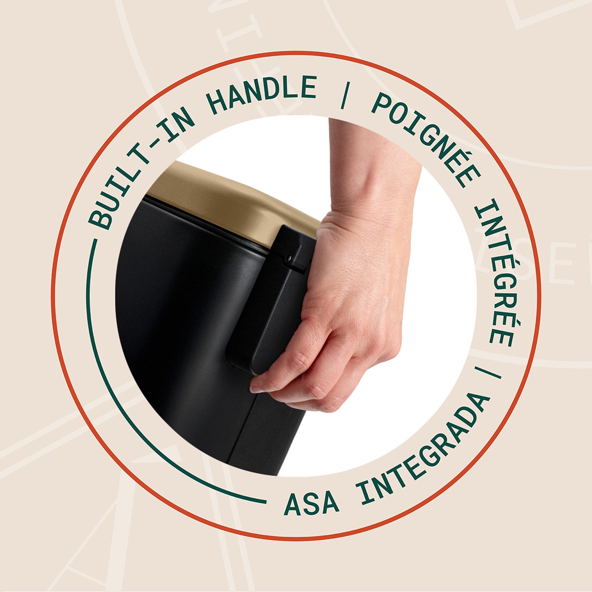 Linea 5L Waste Bin
