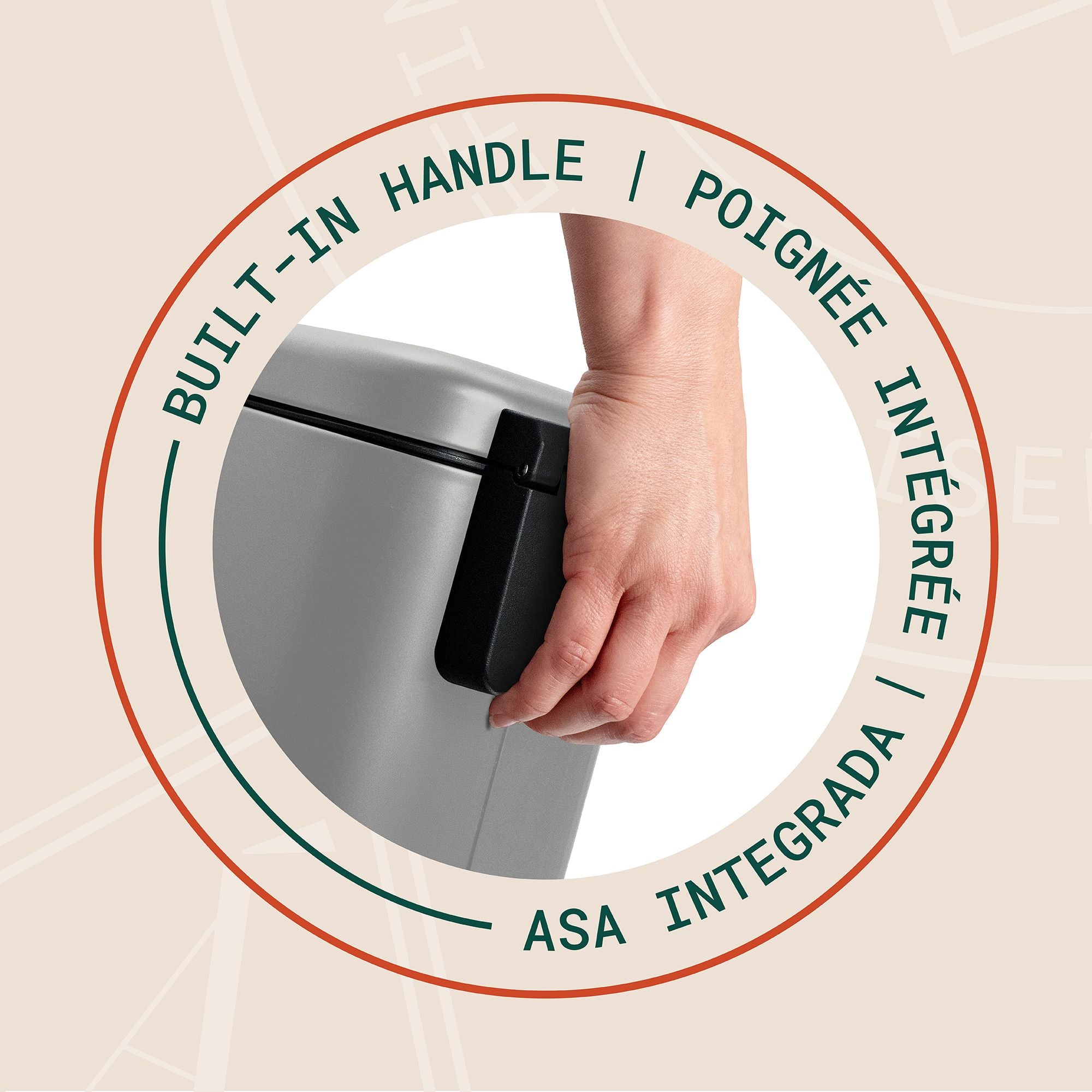 Linea 5L Waste Bin