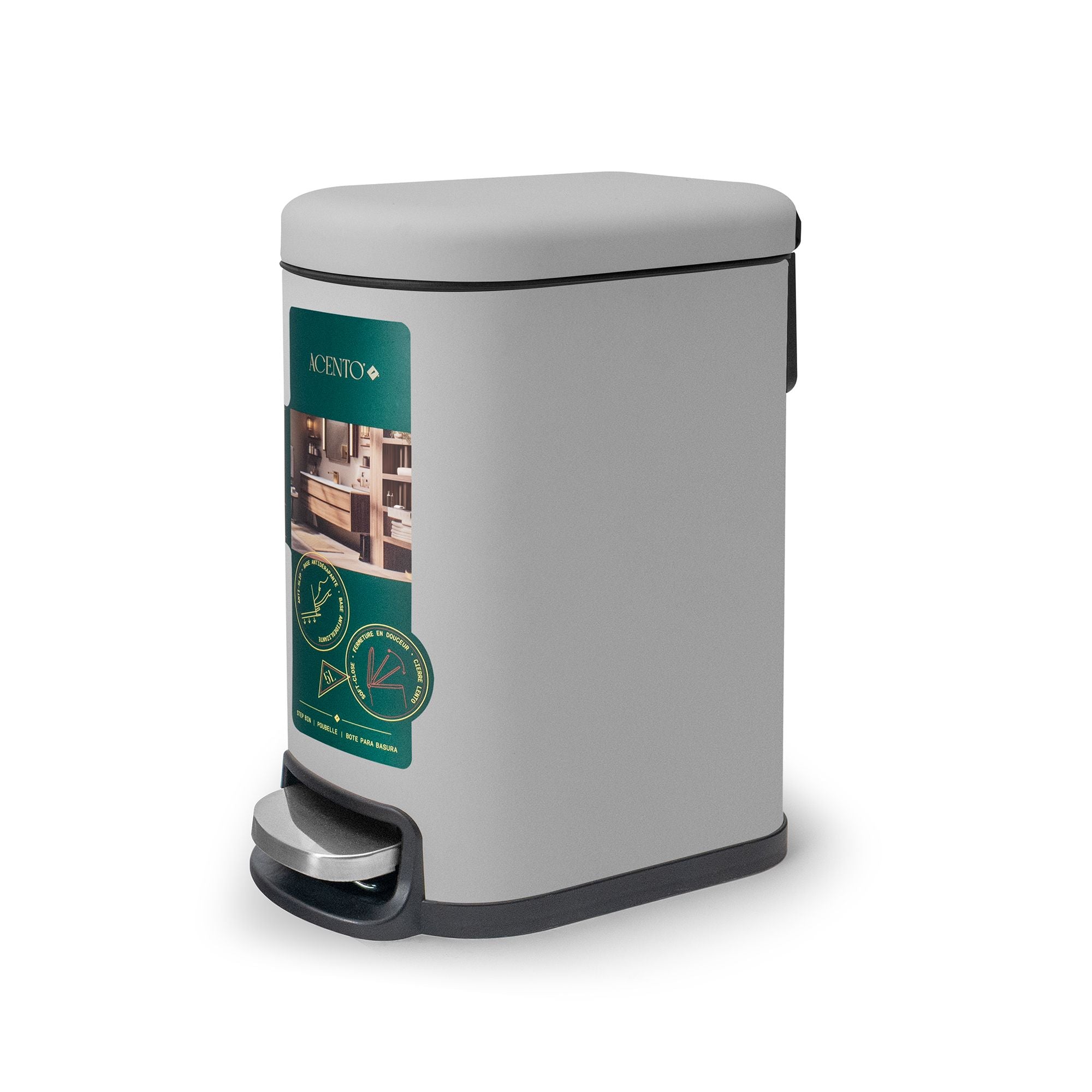 Linea 5L Waste Bin