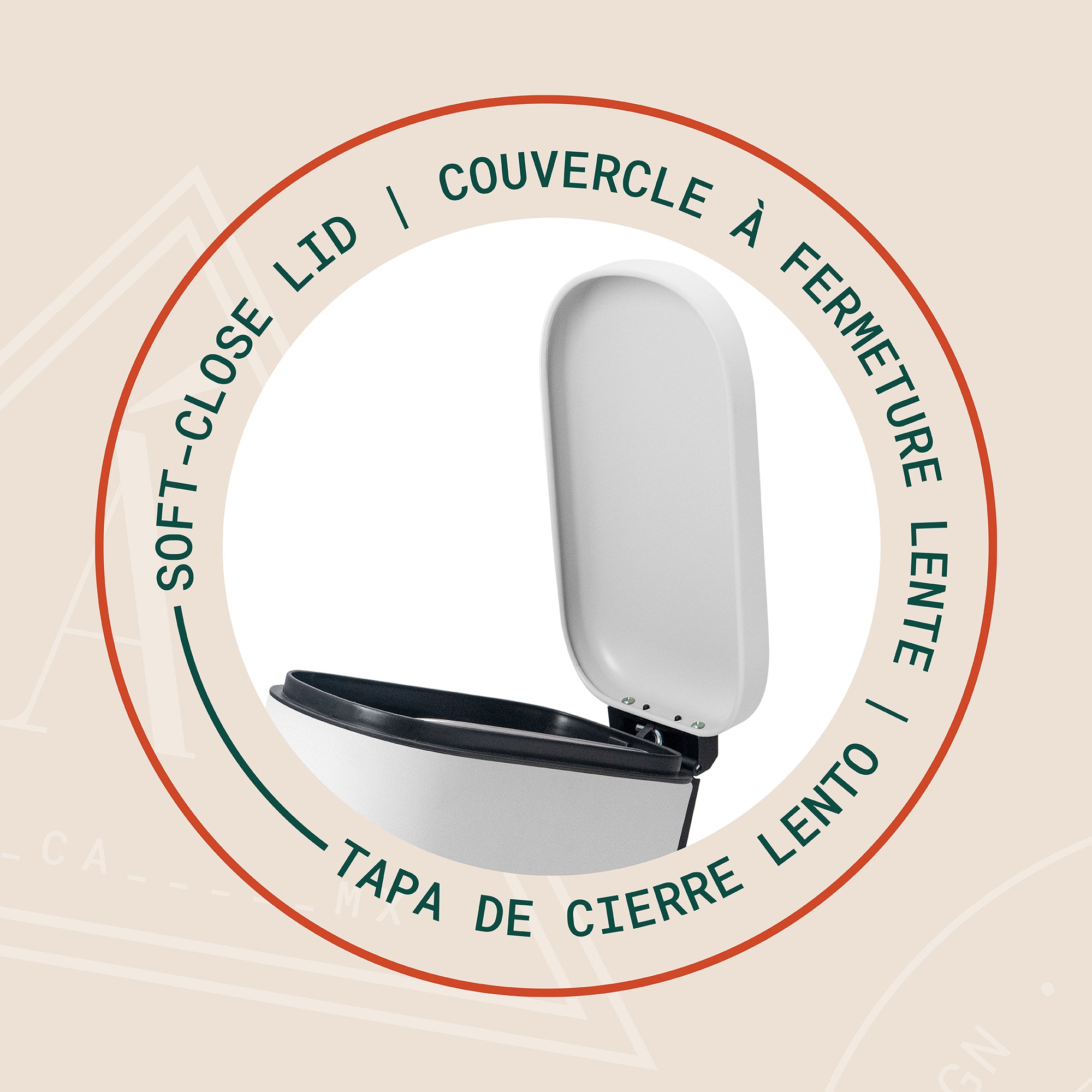 Arvia Poubelle de 5L