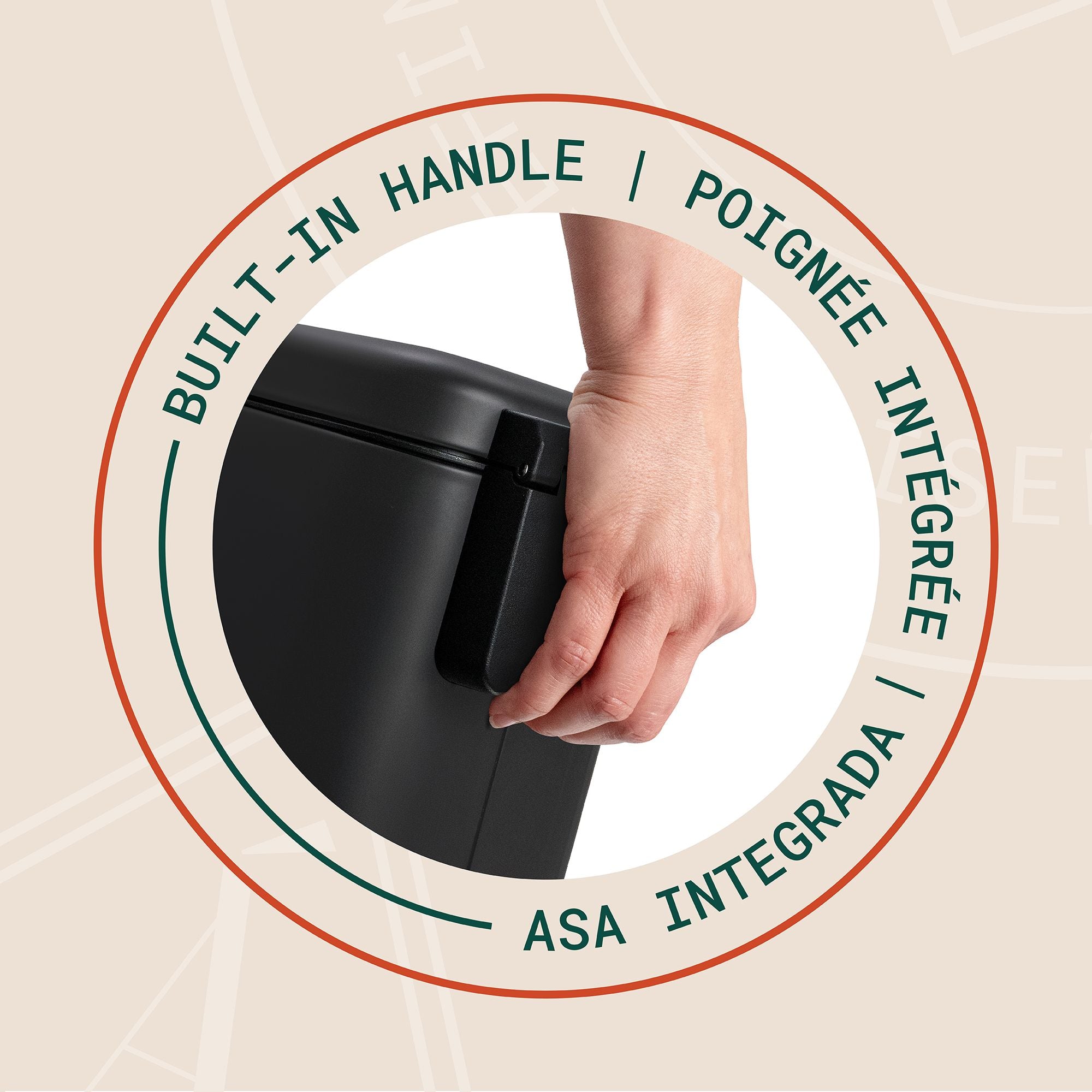 Linea 5L Waste Bin