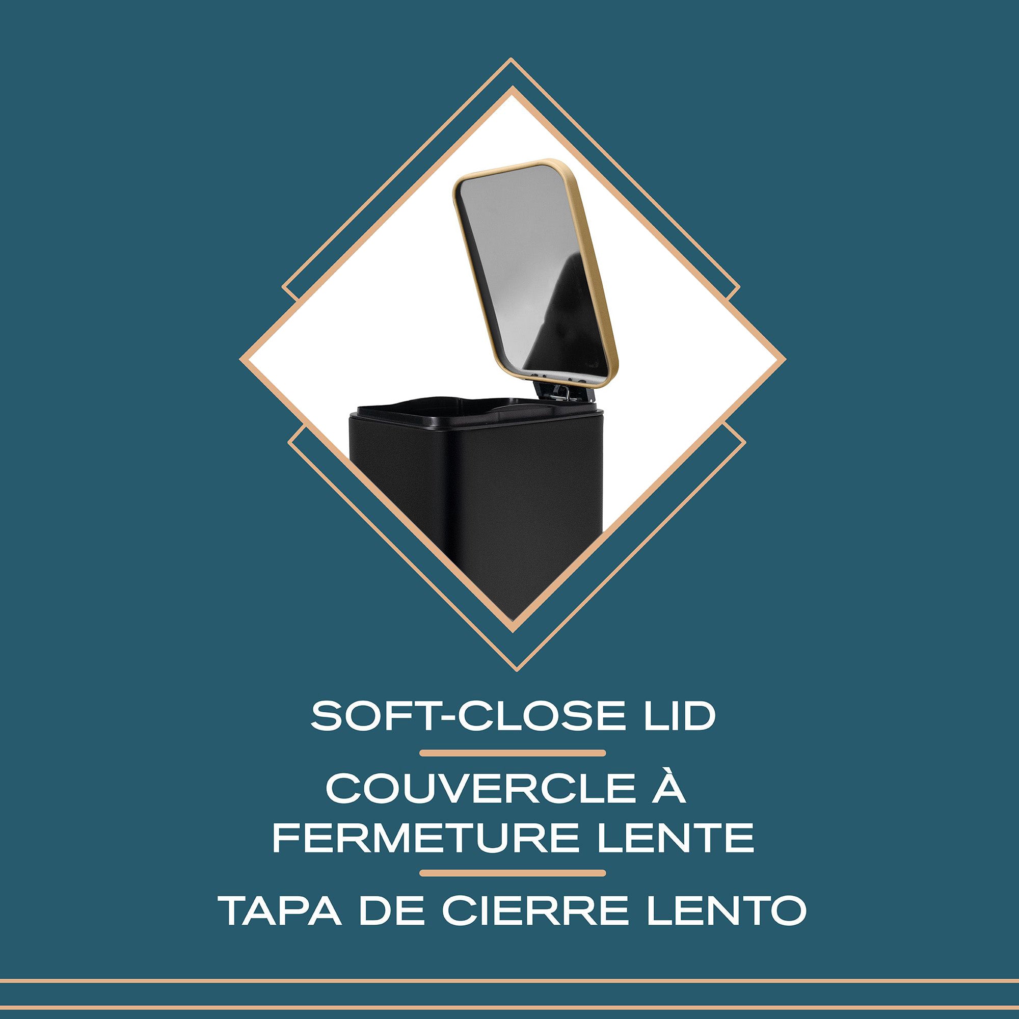 Forte 6L Waste Bin