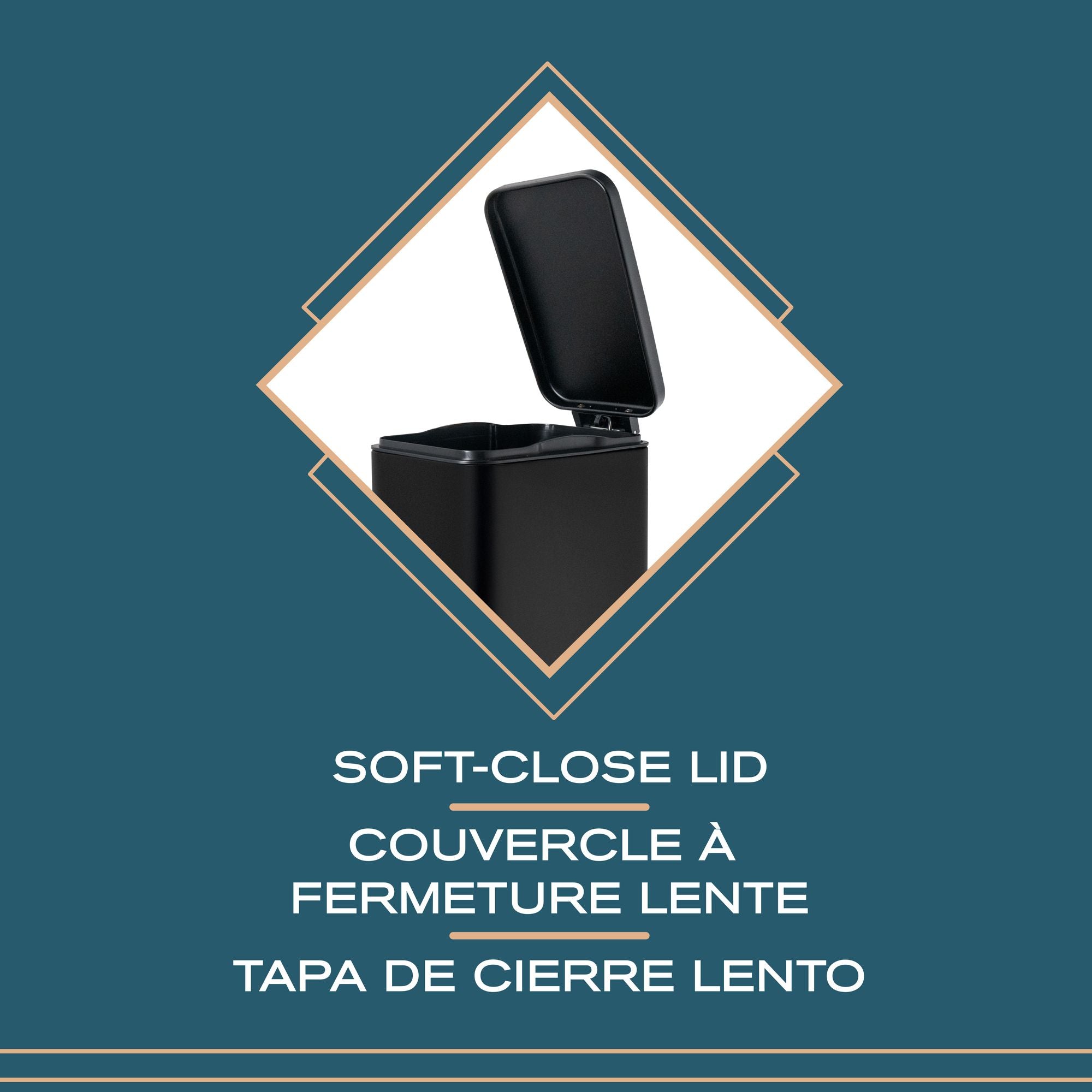Forte 6L Waste Bin