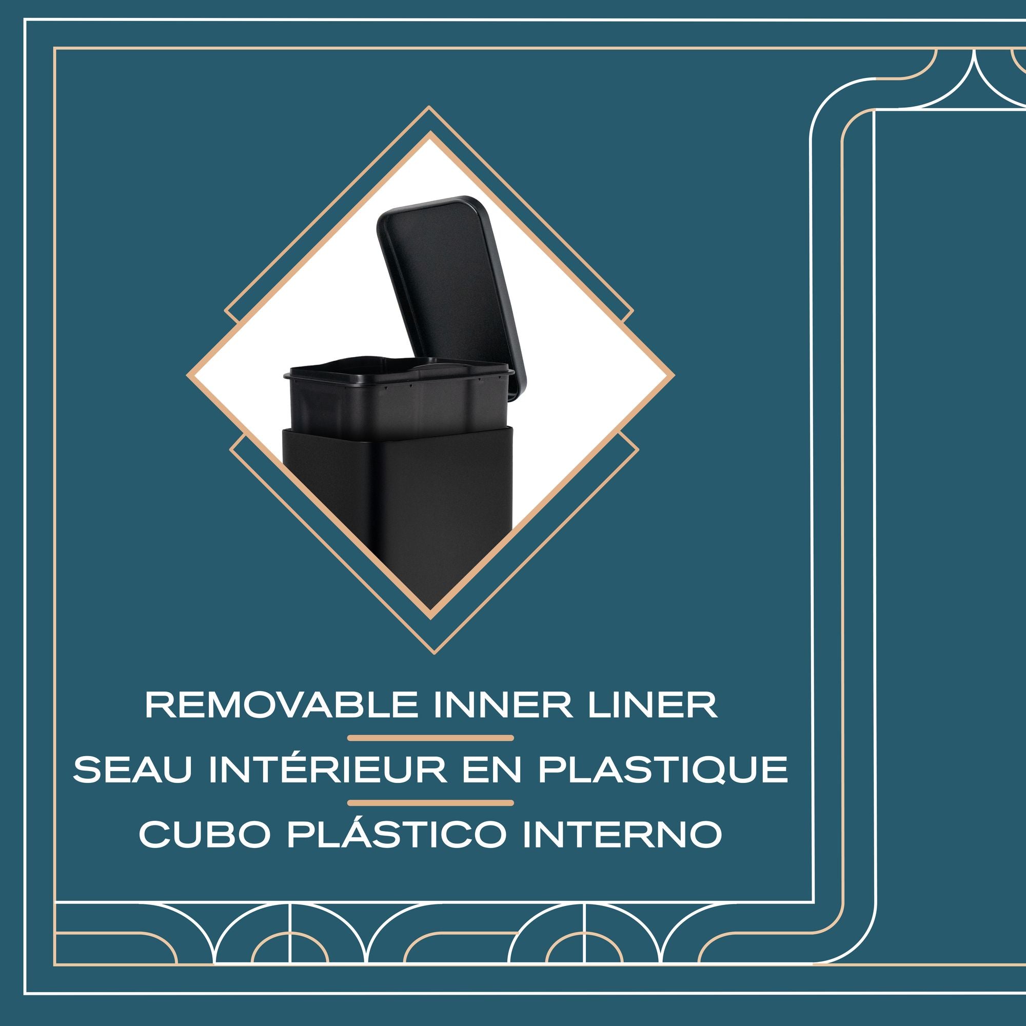 Forte 6L Waste Bin