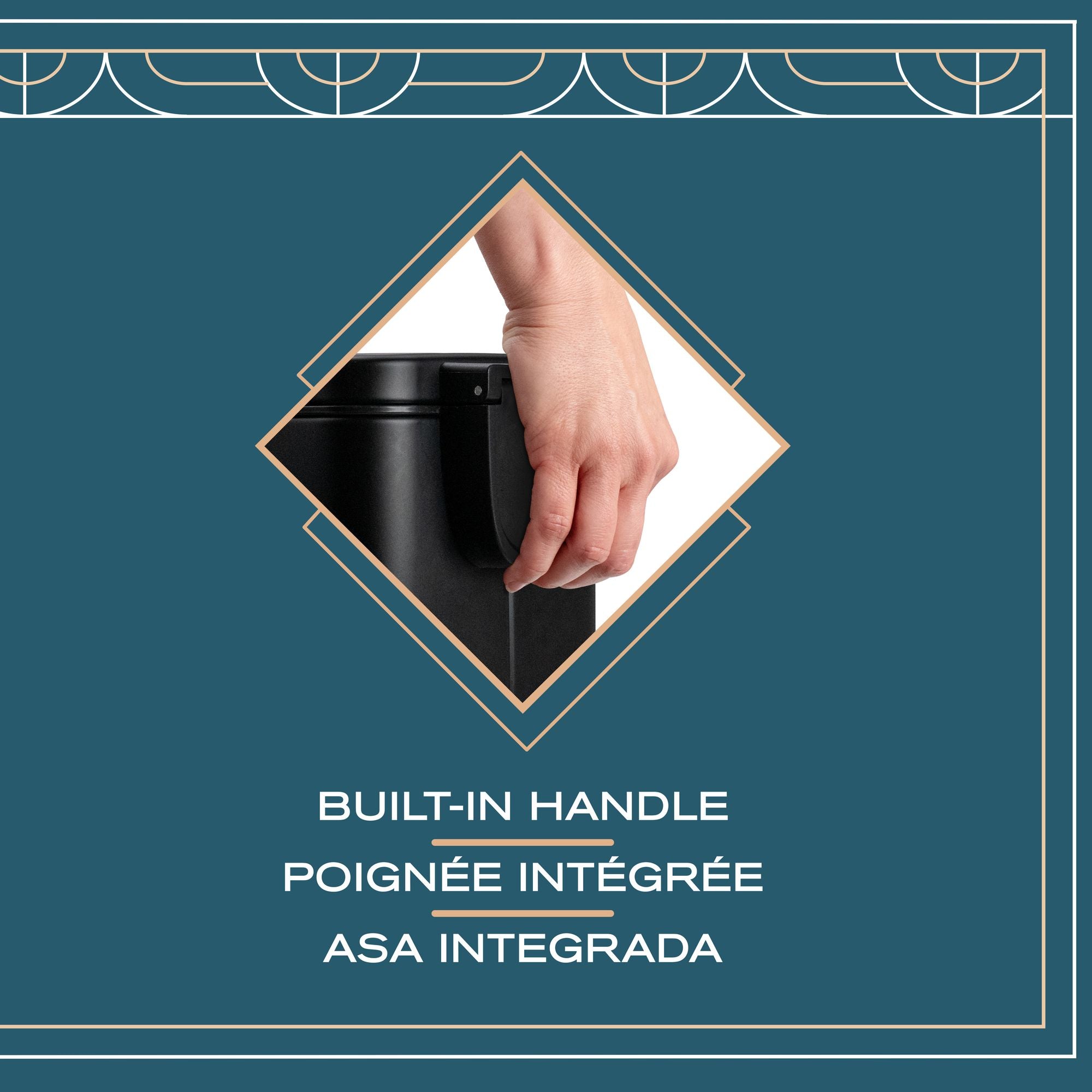 Forte 6L Waste Bin