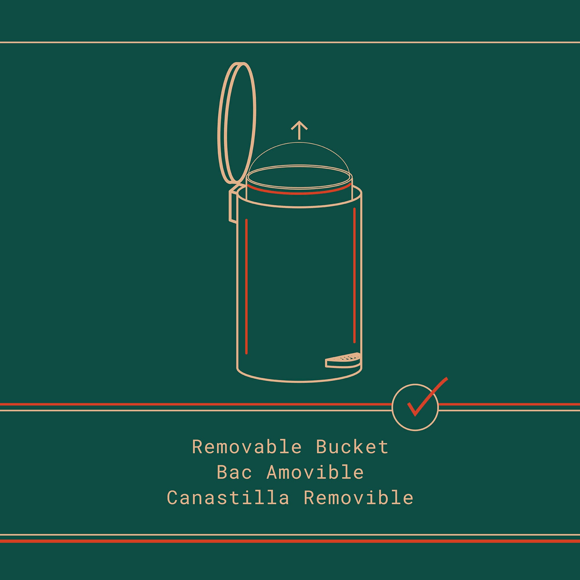 Aria Waste Bin