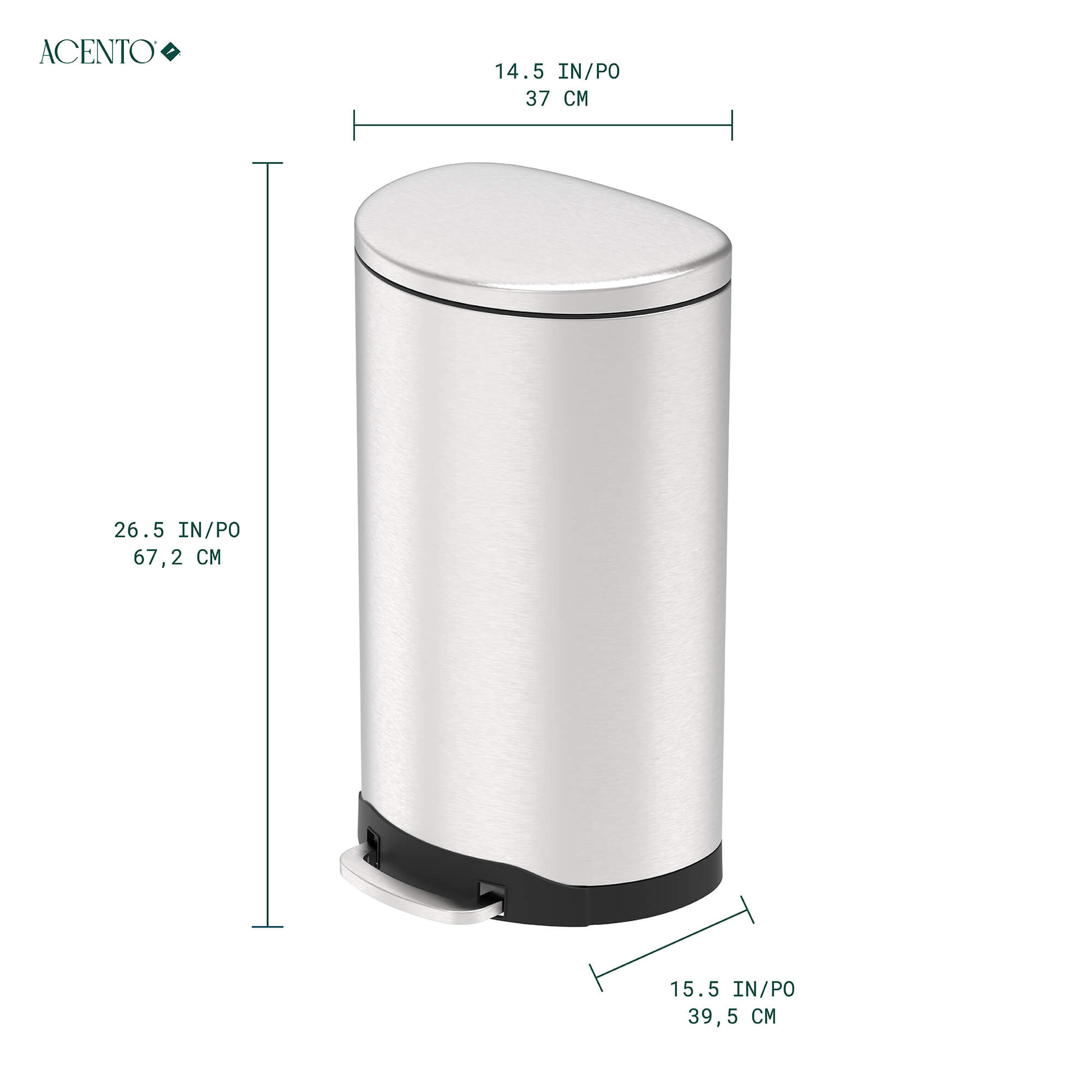 Aria 40L Waste Bin