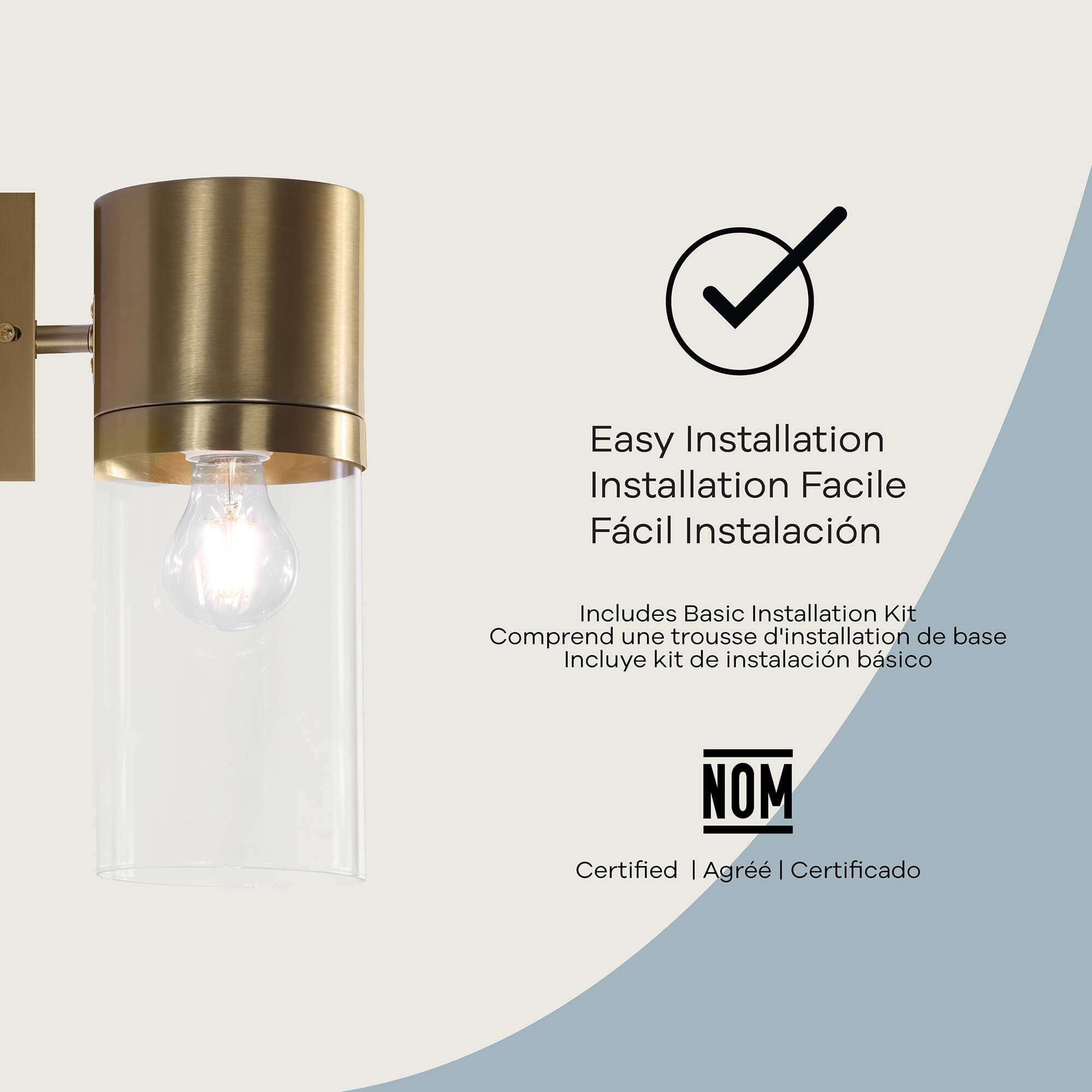 Athena 1-Light Wall Sconce