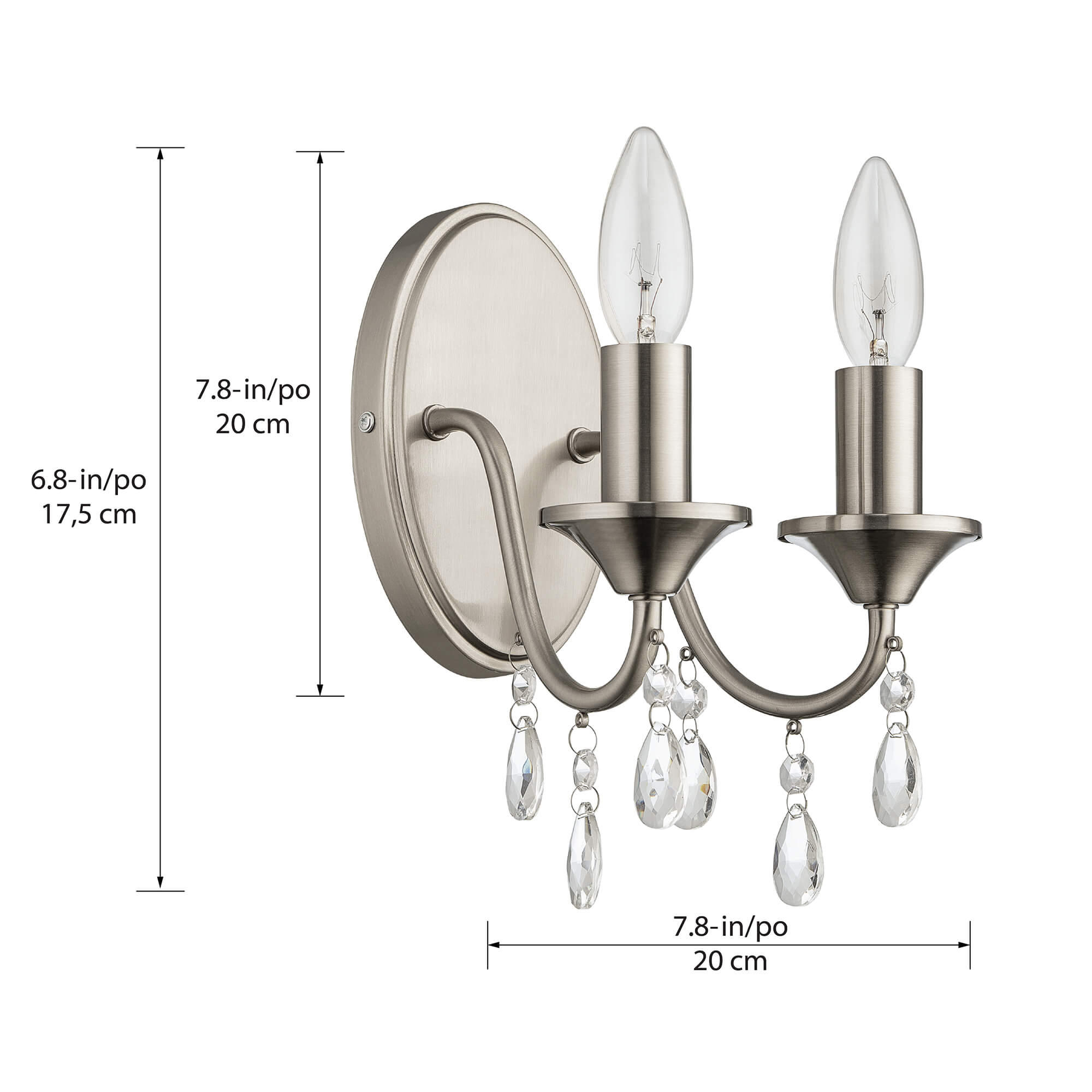 Francis 2-Light Wall Sconce